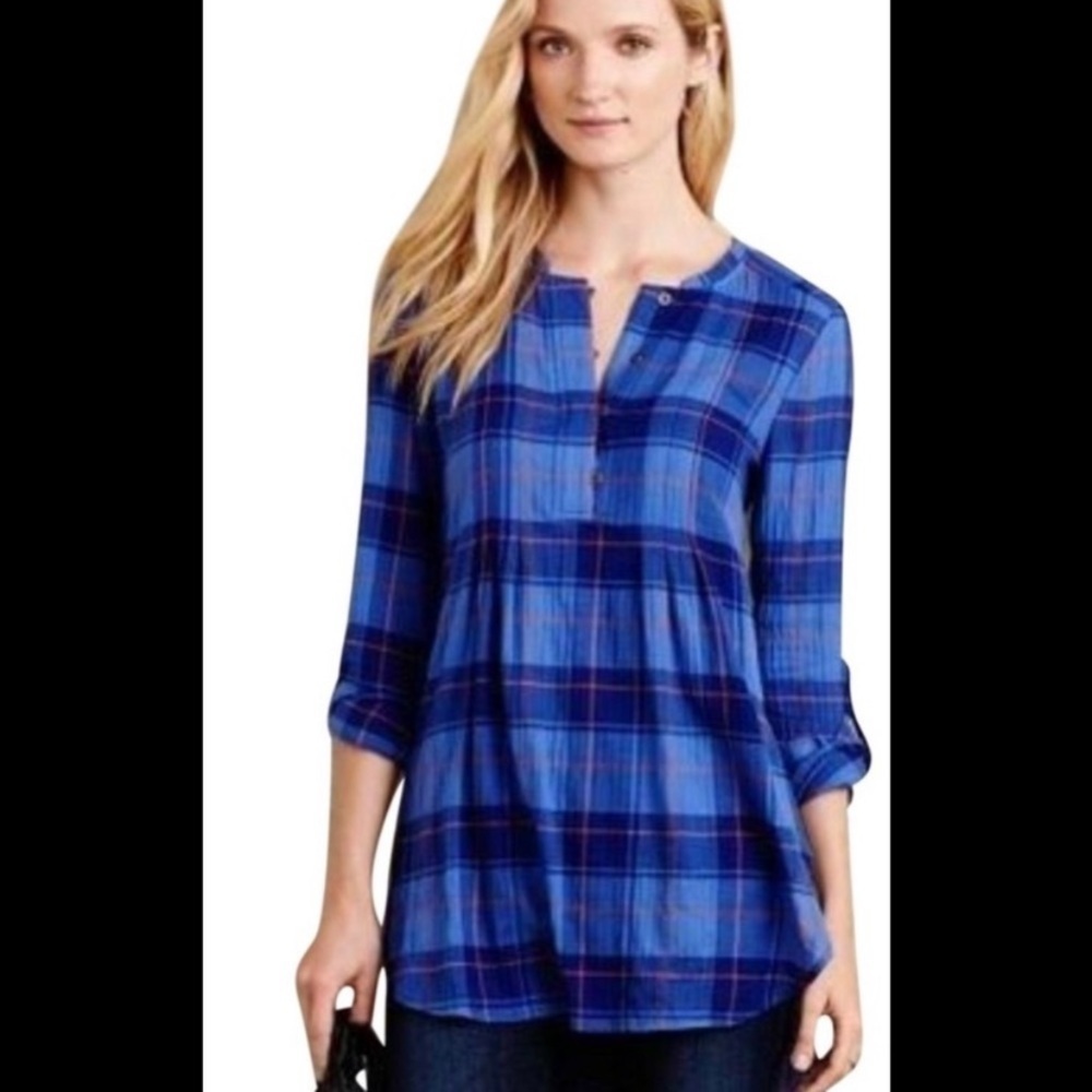 Anthropologie Holding Horses Extreme High/Low Top - Picture 3 of 16